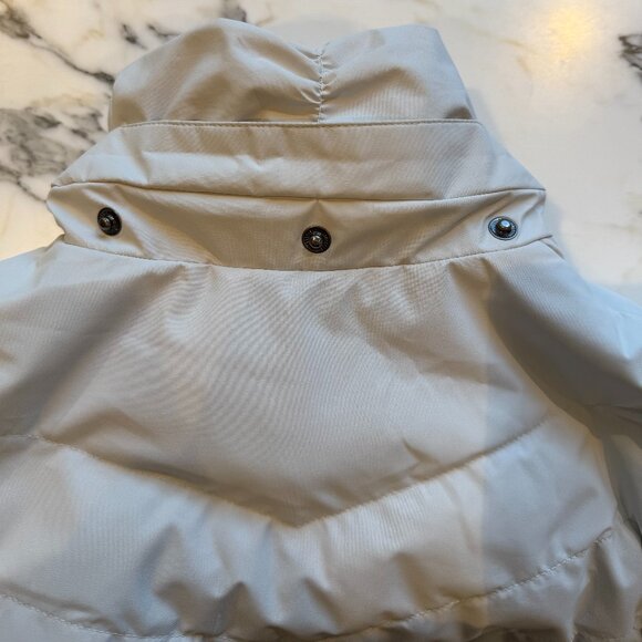 Eddie Bauer Sun Valley Down Parka – Cement XS, 650 Fill, Faux Fur Hood - Picture 8 of 12